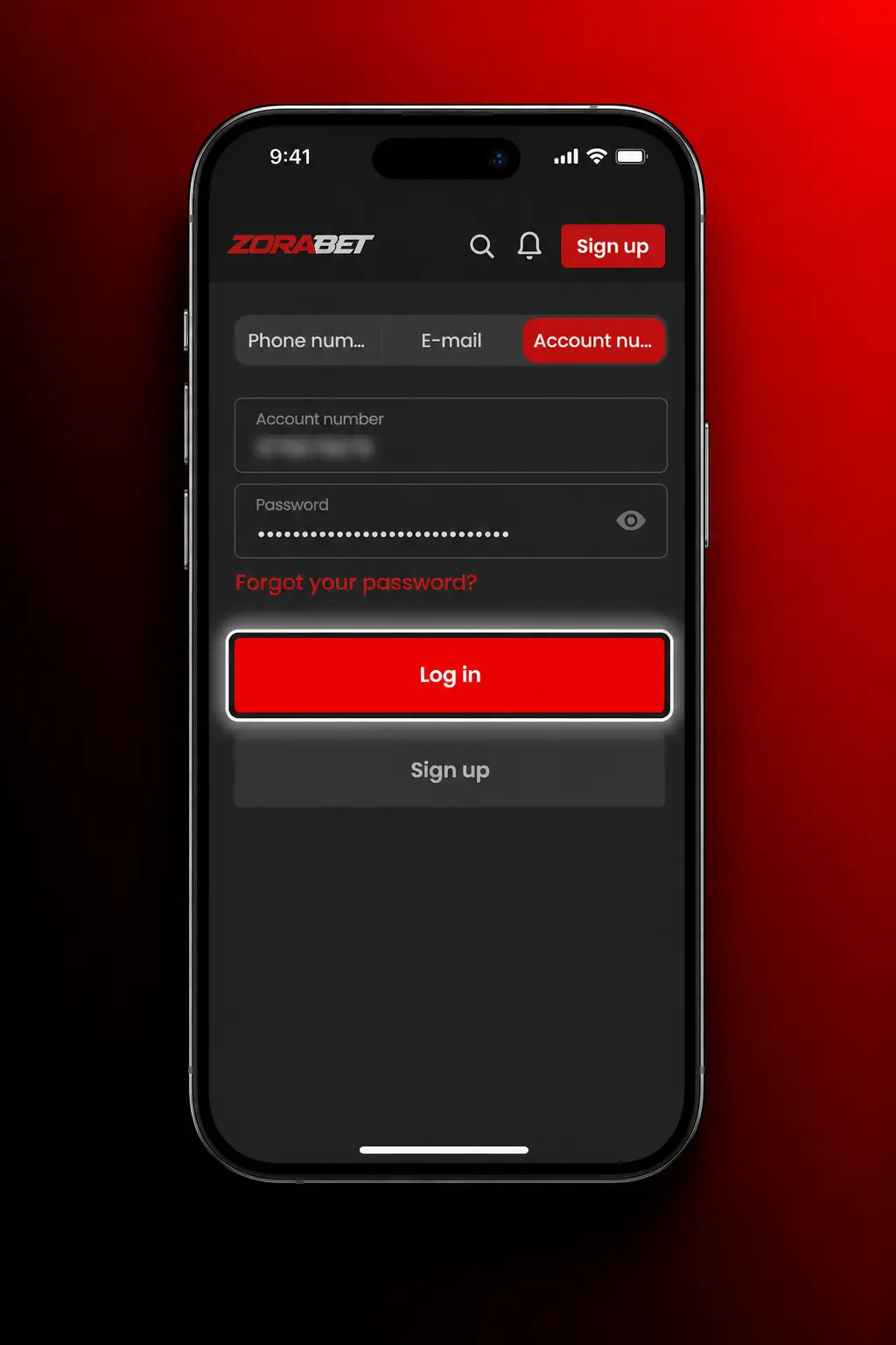 ZoraBet app deposit instructions for Romania users showing cashier section with payment methods and 20 RON minimum