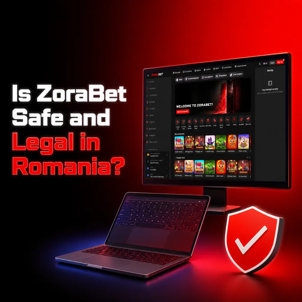 ZoraBet licensed by Romanian ONJN with SSL encryption, responsible gaming tools, and certified RNG casino games for safe betting